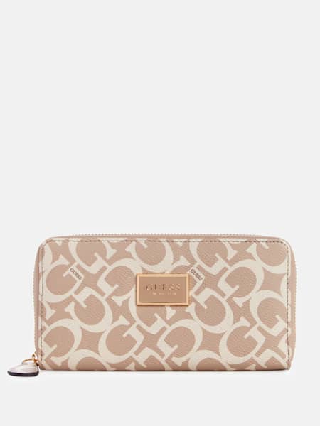 Abree Logo Medium Zip Wallet