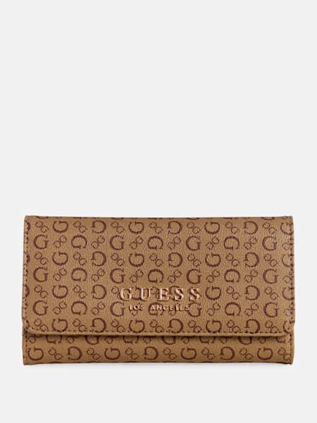 Saffron Slim Clutch Wallet