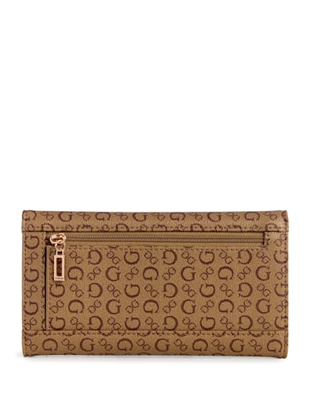 Saffron Slim Clutch Wallet