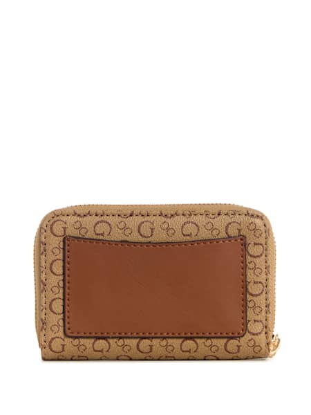 Saffron Small Logo Zip Wallet