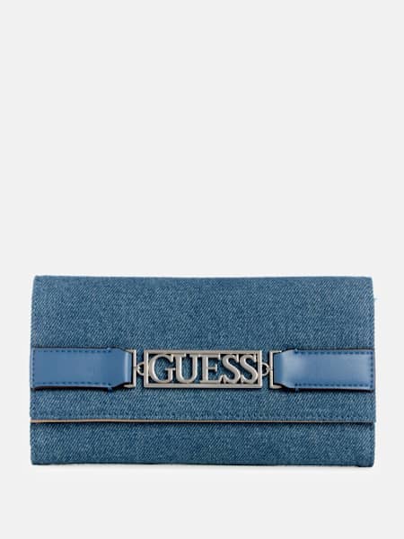 Hauser Denim Slim Clutch