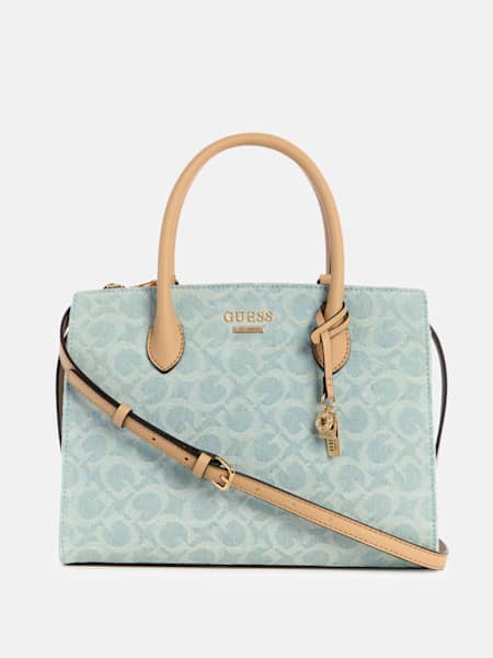Beryln Denim Large Satchel