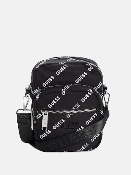 Multi-Zip Crossbody Bag