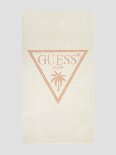 Jacquard Palm Triangle Logo Towel