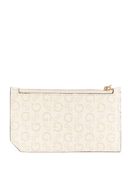 Bowie Debossed Logo Card Case