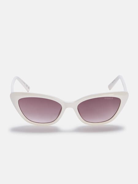 Cat-Eye Triangle Rhinestone Sunglasses