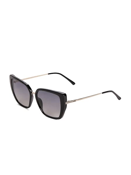 Metal and Plastic Cat-Eye Sunglasses