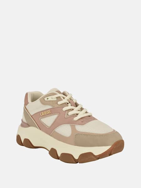 Alisses Faux-Suede Jogger Sneakers