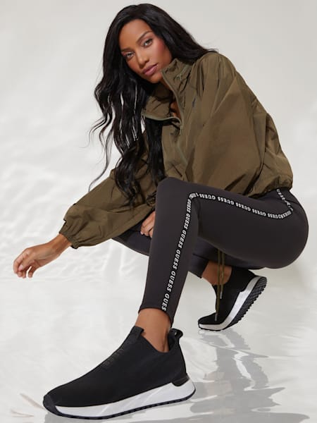 Flavia Knit Logo Sneakers