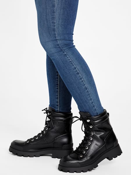 Flirra Quilted Hiker Boots