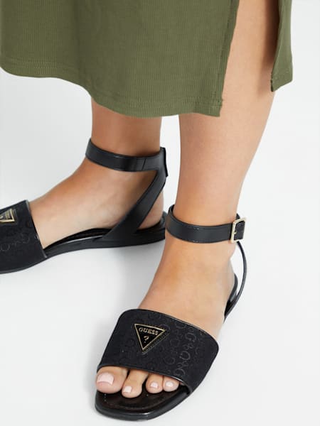 Hazens Logo Sandals