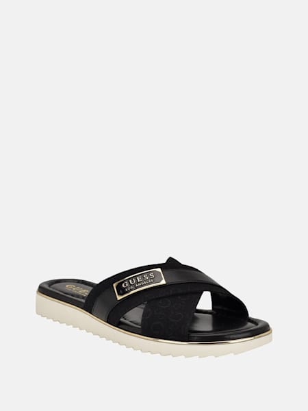 Keyes Crisscross Logo Slides