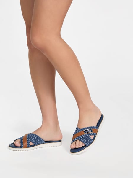 Keyes Crisscross Logo Slides
