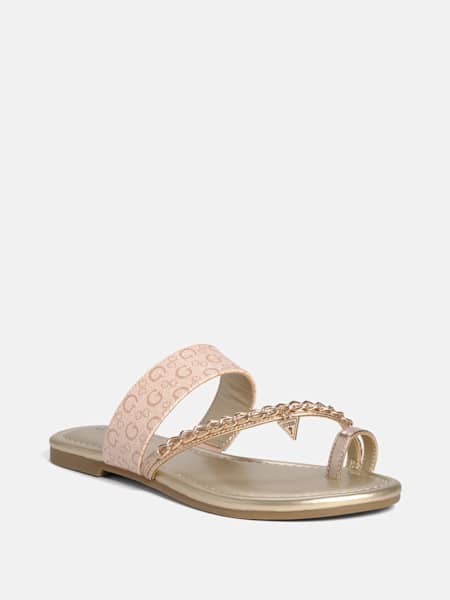Levvia Chain Sandals