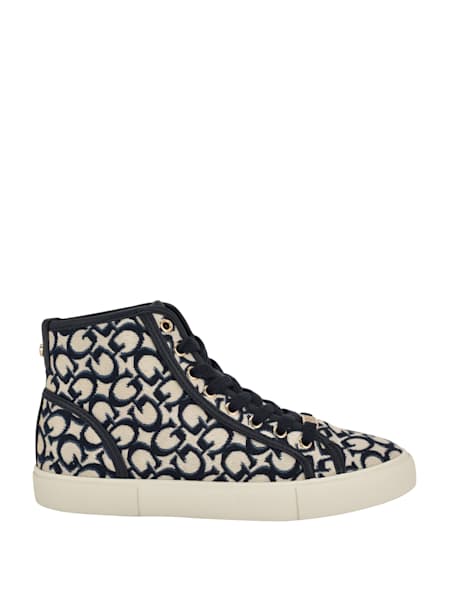 Masons Canvas High-Top Sneakers