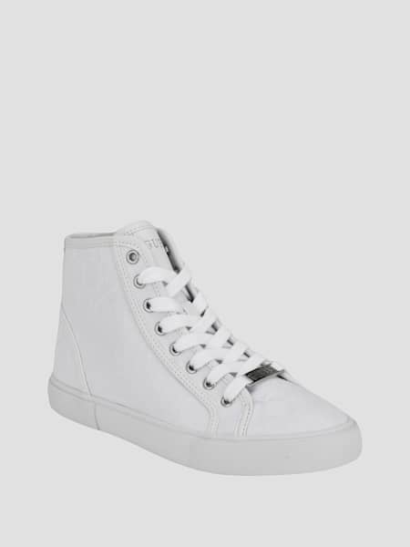 Masons Canvas High-Top Sneakers