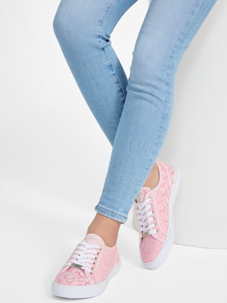 Melya Logo Low-Top Sneakers