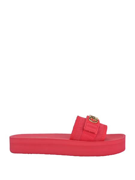 Peers Logo Slide Sandals