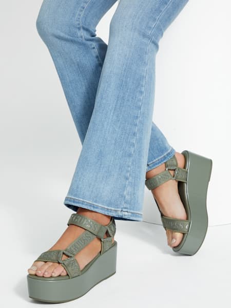 Saylir Platform Wedge Sandals
