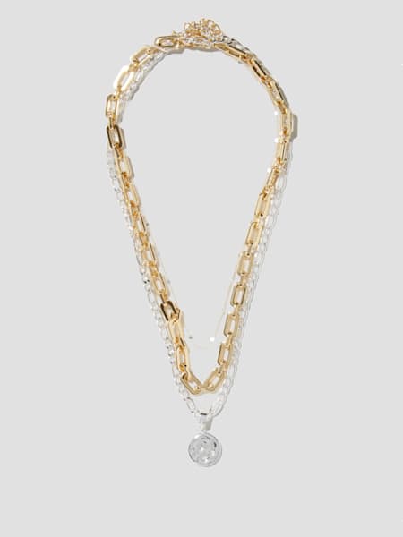 Layered Mixed Chain Necklace