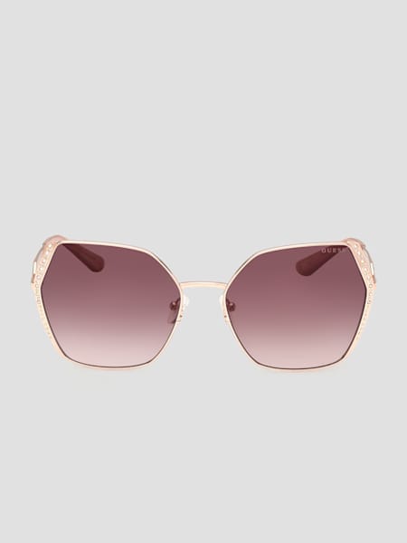 Geometric Stone Sunglasses