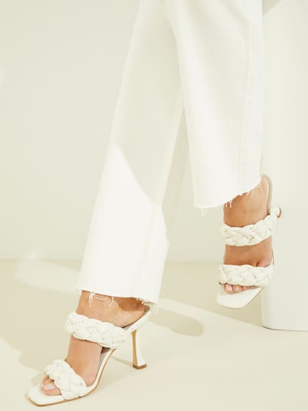 Harlie Braided Heeled Mules