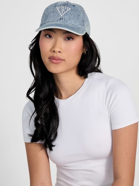 Casquette de baseball en denim