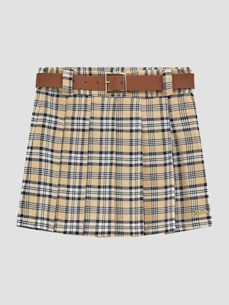 Eco Pleated Mini Skirt (7-16)