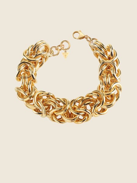 Gold-Tone Bizantine Bracelet