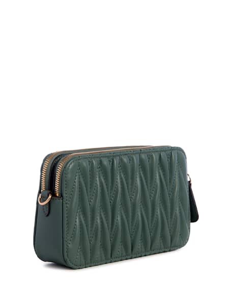 Fluer Mini Double-Zip Crossbody