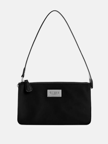 Adie Nylon Mini Top-Zip Shoulder Bag