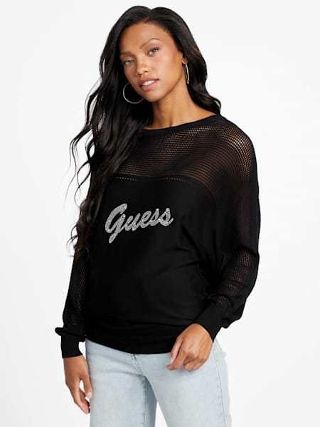 Guess sweatshirt women's Clearance