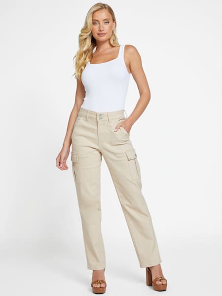 Hailey High-Rise Cargo Jeans