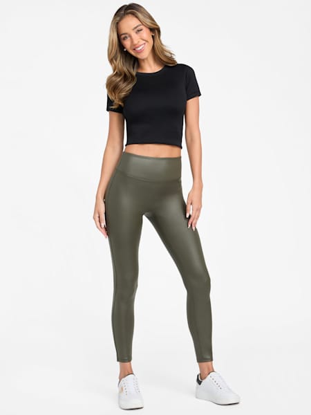 Renee Faux-Leather Leggings