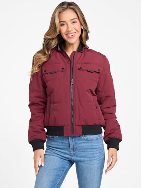Eco Dustina Hooded Padded Jacket