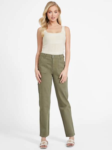 Janie Sleeveless Sweater Top