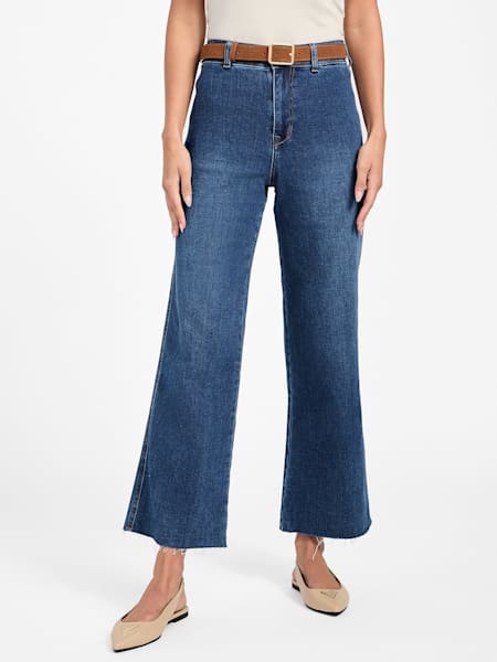 Sandie Wide Leg Denim Pants