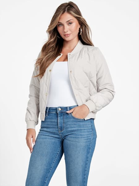 Violet Quilted Jacket