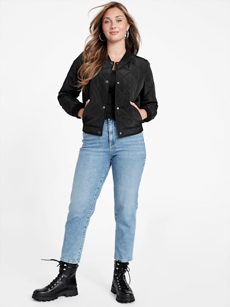 Violet Quilted Jacket