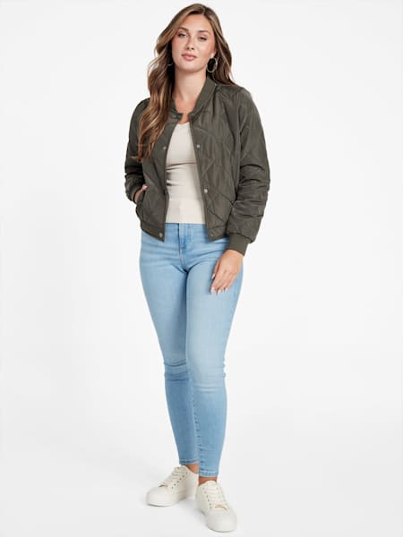 Violet Quilted Jacket