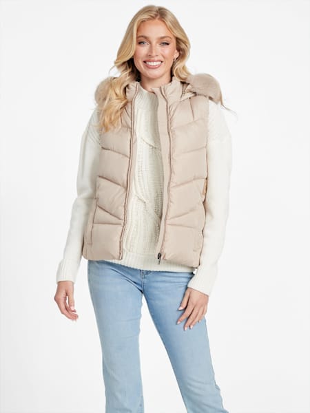 Hailey Hooded Quilted Vest