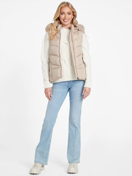 Hailey Hooded Quilted Vest