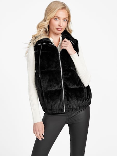 Darleen Faux-Fur Vest