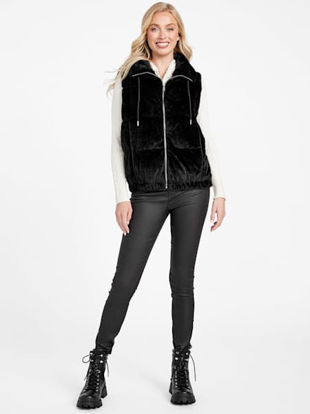 Darleen Faux-Fur Vest