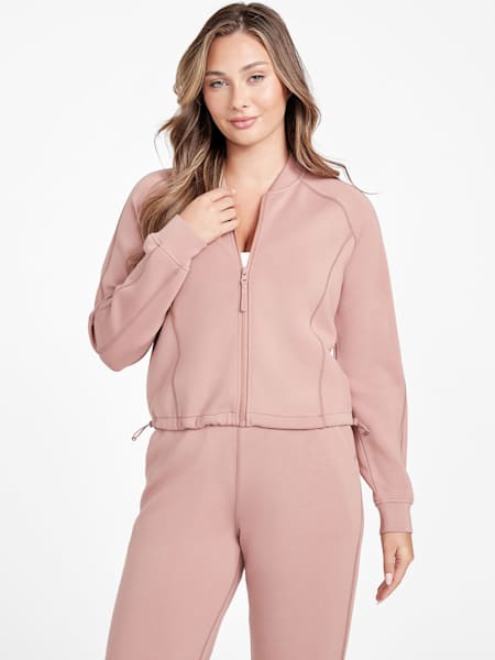 Blaire Scuba-Knit Jacket