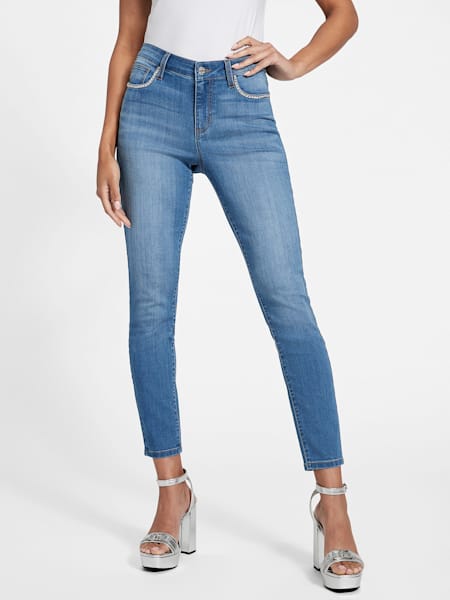 Larissa Chain-Link Jeans