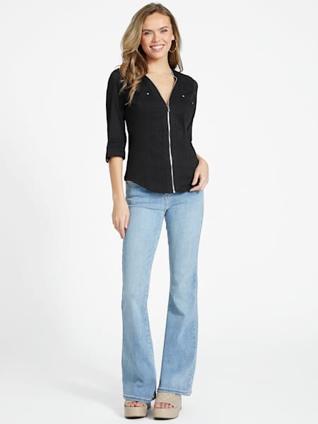 Taya Zip-Up Top