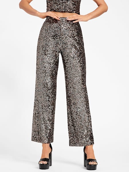 Holly Palazzo Sequin Pants