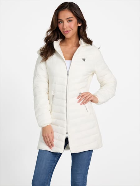 Lacy Puffer Coat