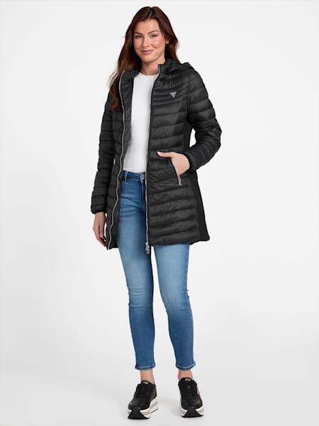 Lacy Puffer Coat